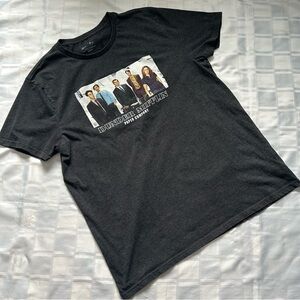 The Office Cast Dunder Mifflin Grey Graphic T-shirt